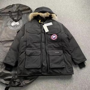 Canada goose black coat for men